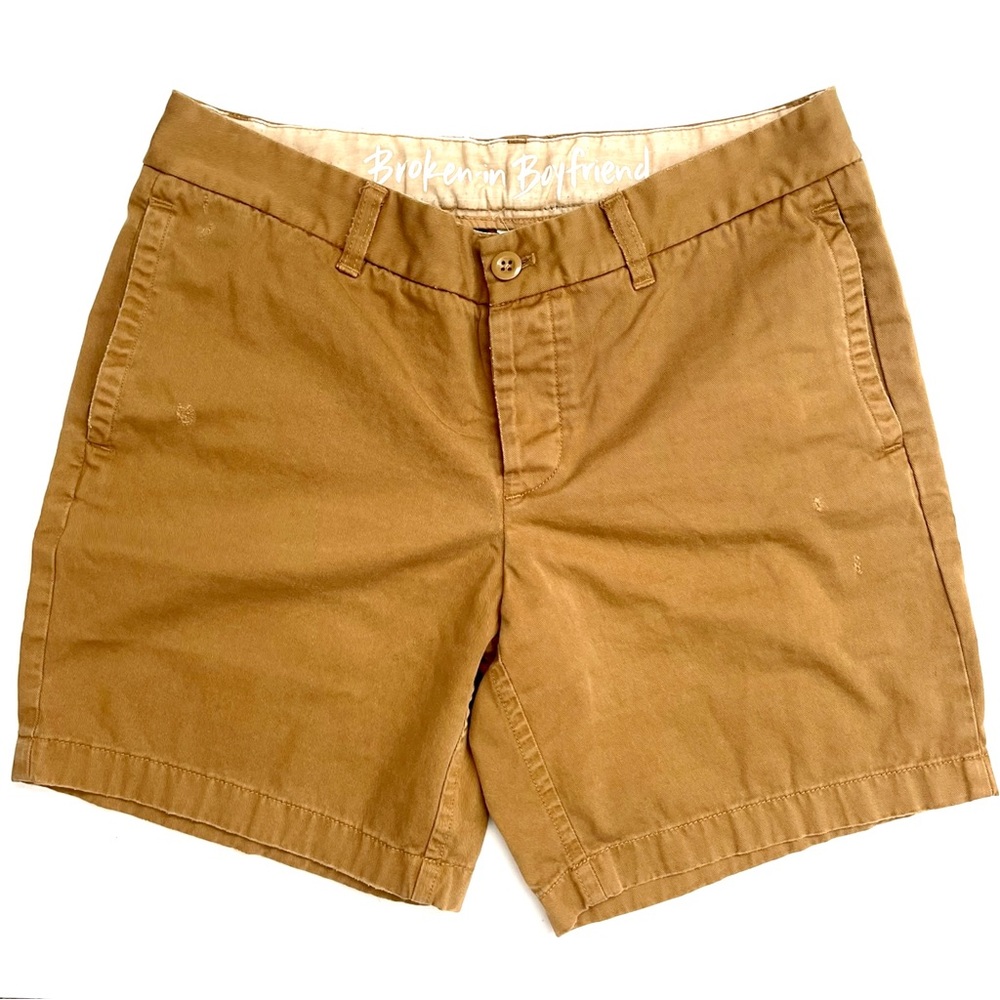 J Crew Broken In Boyfriend Chino Shorts